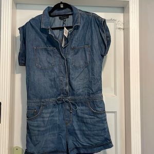 Sanctuary denim romper XL - NWT